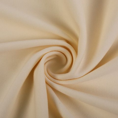 cotton elastane fabric yellow color