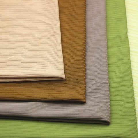 4 colors ribbed fabric