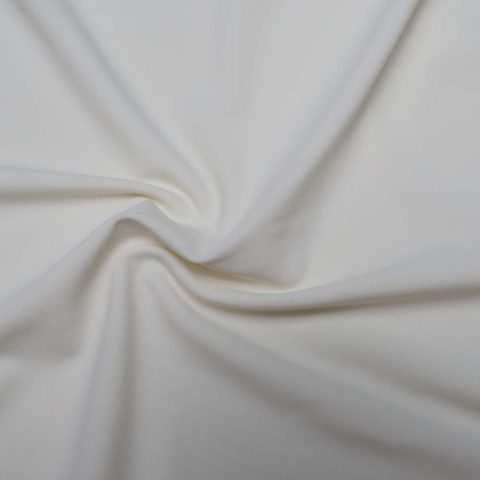 creamy white