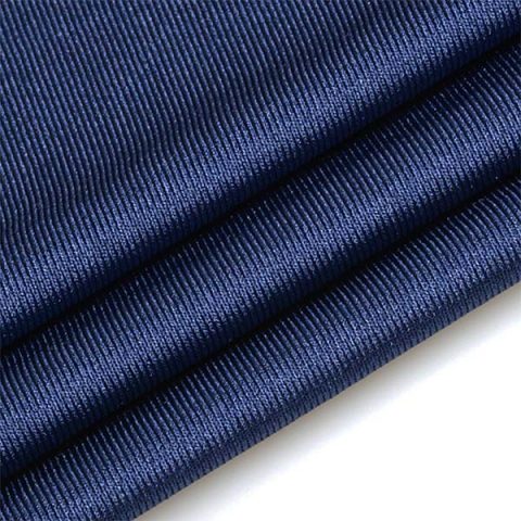 dark blue of spandex fabirc