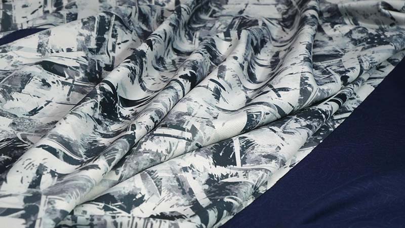 double side printed lycra fabric-Cover