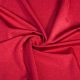 red shine spandex fabric with model