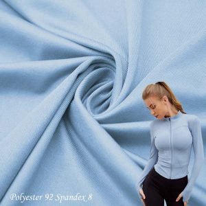 knit polyester spandex fabric for sportswear