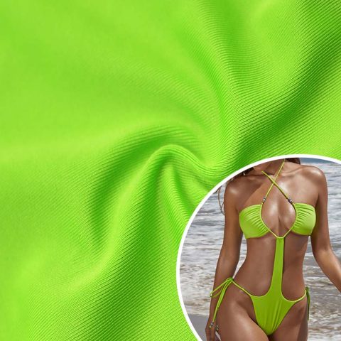 polyester spandex 4 way stretch fabric
