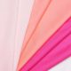 three colors of polyester fabric