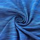 Heather blue milk silk fabric