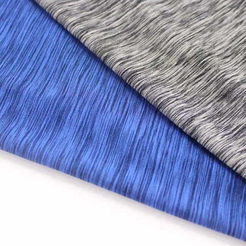 Heather color jersey fabric
