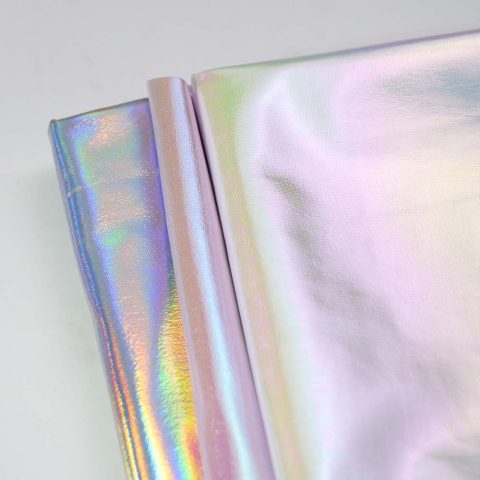a pile of metallic fabric