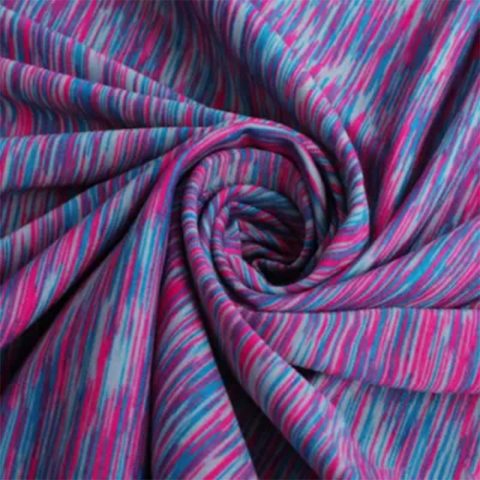 colorful heather gray fabric