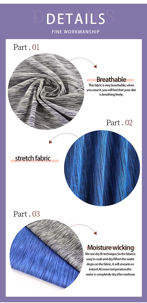 fabric details of heather gray fabric