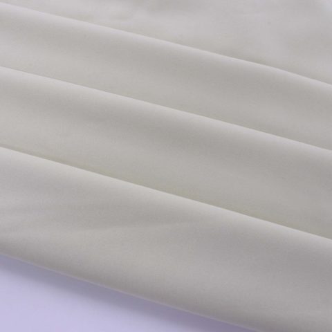 white nylon spandex fabric