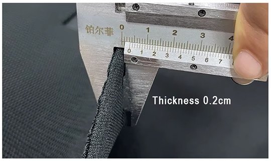 2mm spacer fabric