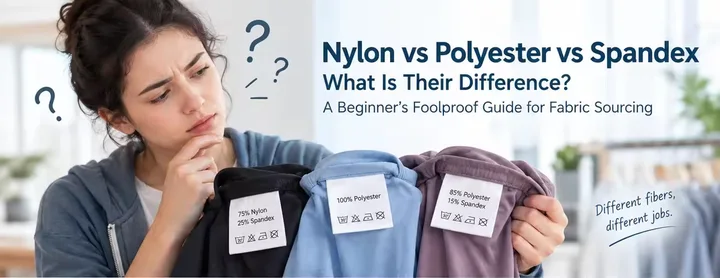 Nylon vs Polyester vs Spandex, What Is Their Difference?